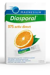 Magnesium Diasporal 375 activ direct - arôme orange