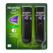 Nicorette Mint Spray 2 x 150 doses
