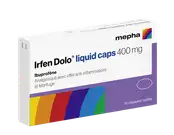 Mepha Irfen Dolo Liquid caps 400 mg 10 pce