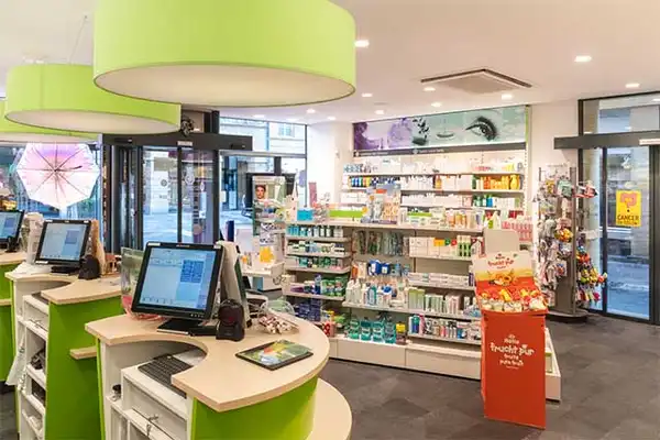 La pharmacie centrale matthys à Neuchâtel, pour vos médicaments et ordonnances.