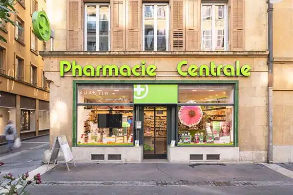 Votre pharmacieplus centrale matthys à Neuchâtel, pharmacie de proximité ouverte pour des conseils médicaux et de santé