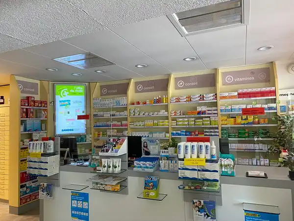 Comptoir de la pharmacieplus de Vétroz