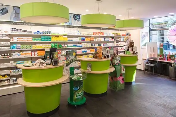 La pharmacie centrale matthys à Neuchâtel, pour vos médicaments et ordonnances.