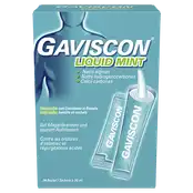 Gaviscon Liquide mint suspension sachets 24x10 ml